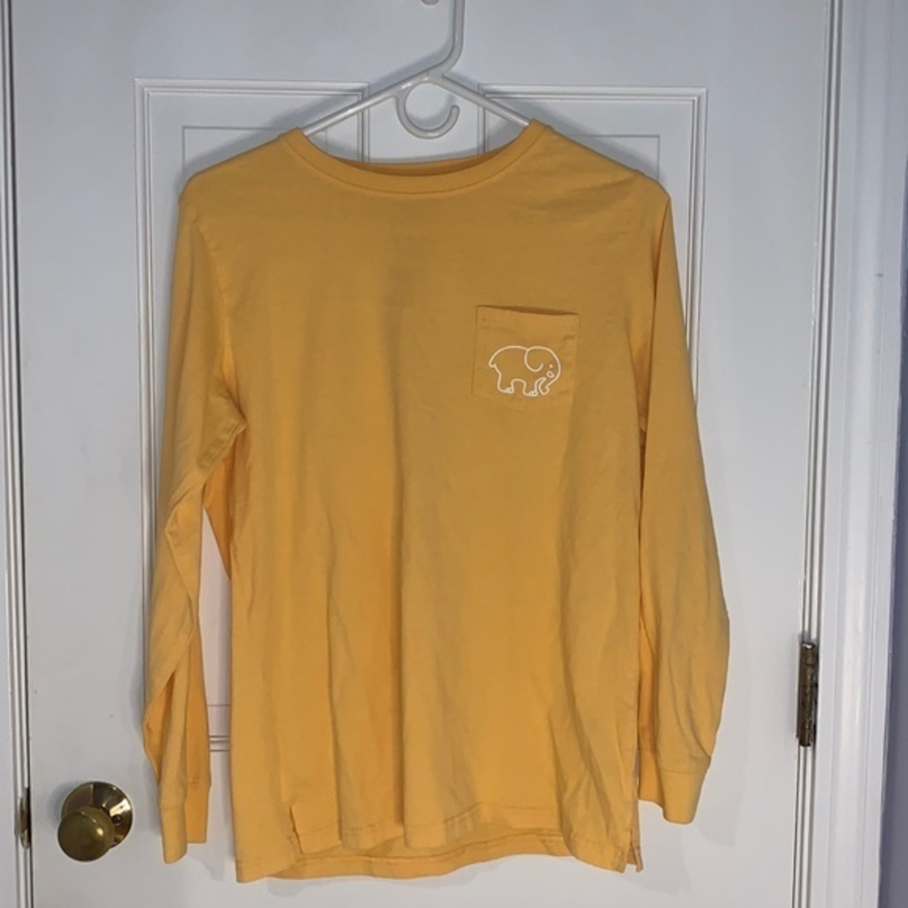 Ivory Ella orange long sleeve t shirt‎
